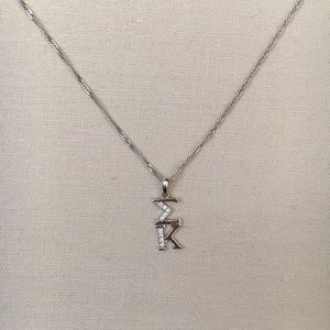Sigma Kappa Sterling Silver necklace